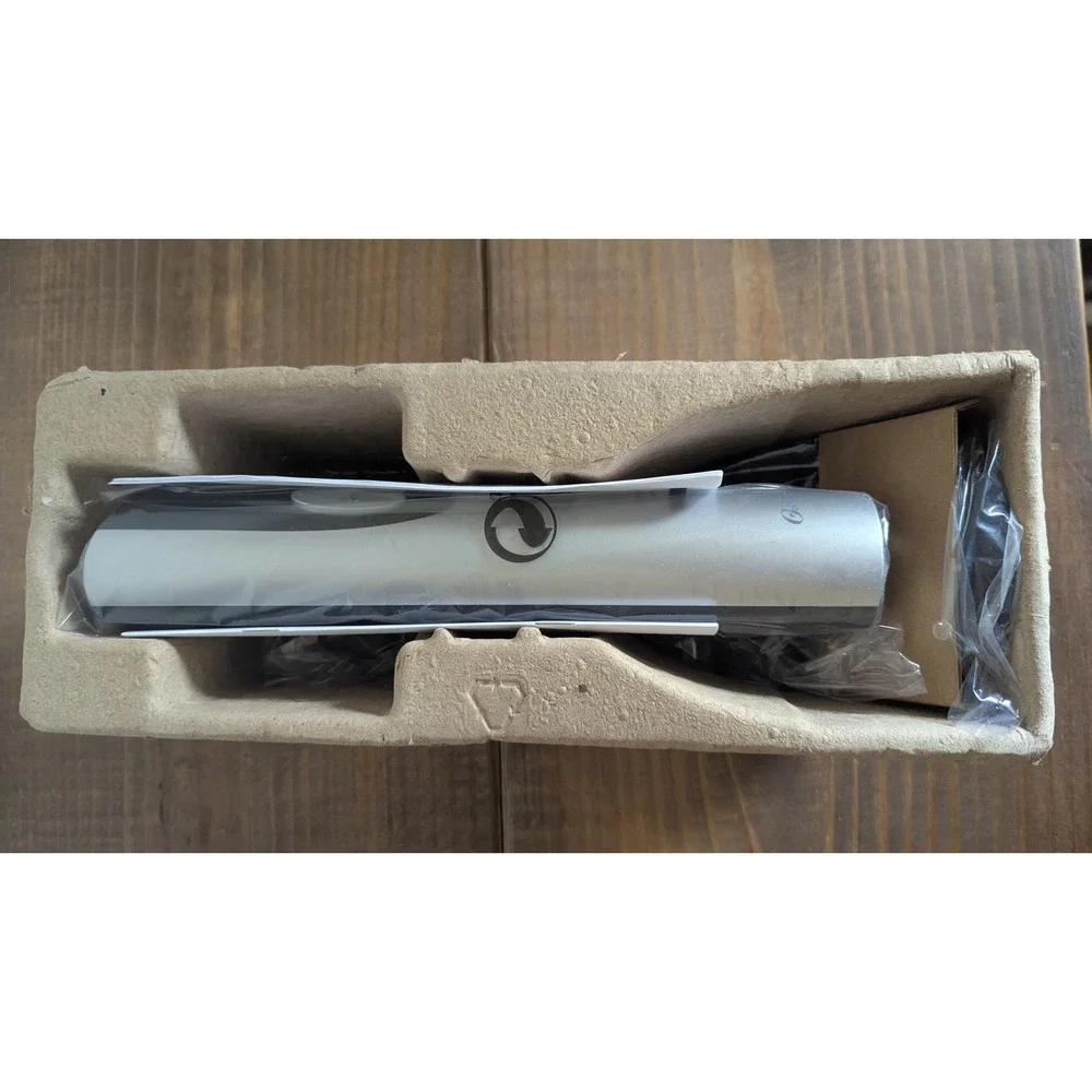 Oster Electric Wine Opener 4207 Cordless Rechargeable Silver Black w/Base New OB